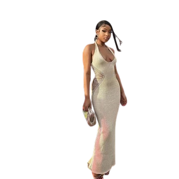 Halter Knit Dress