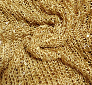 Gold Knit 3pc Shorts Set