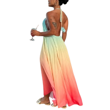 Load image into Gallery viewer, Orange Boho Dress
