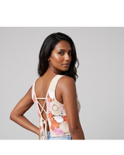 Load image into Gallery viewer, Flower Crochet Tank Top
