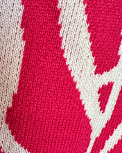 Load image into Gallery viewer, Pink &amp; White Floral Print Knit Dress
