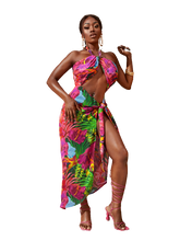 Load image into Gallery viewer, Magenta Tropics Dress
