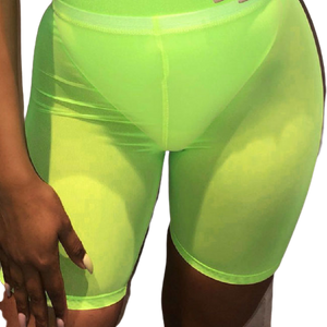 Mesh Shorts - Neon Yellow