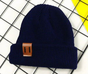 Wool Hat - Navy Blue