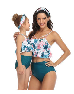 Ruffle Tankini Set - Mommy & Me