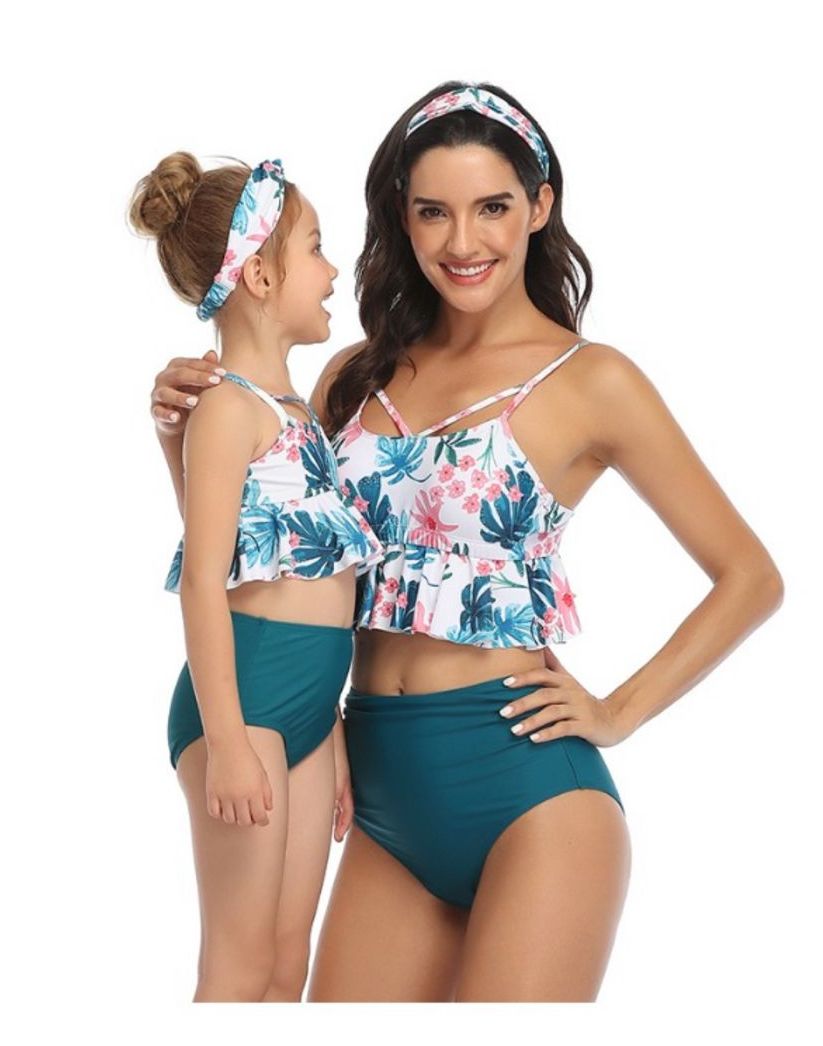 Ruffle Tankini Set - Mommy & Me