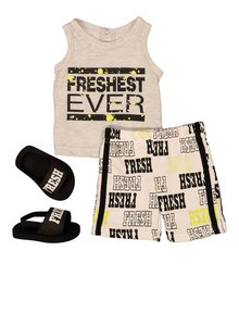 Fresh Kid Shorts Set