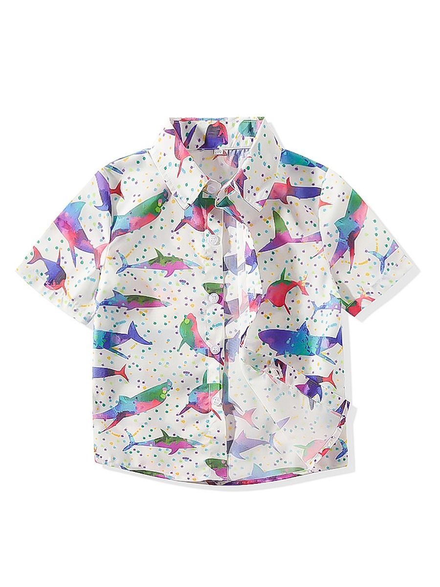 Dolphin Button Shirt