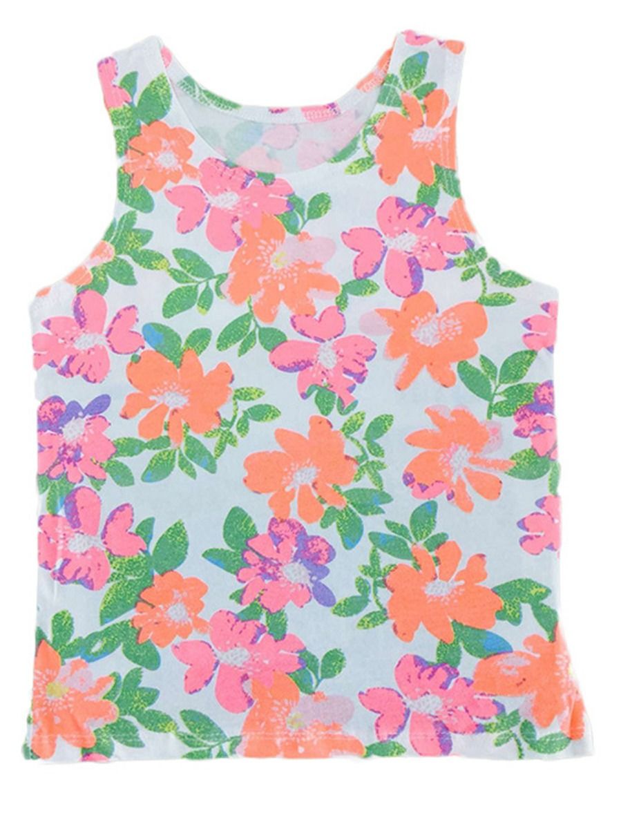 Baby Girl Flower Tank Top