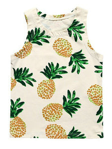 Pineapple Print Tank top